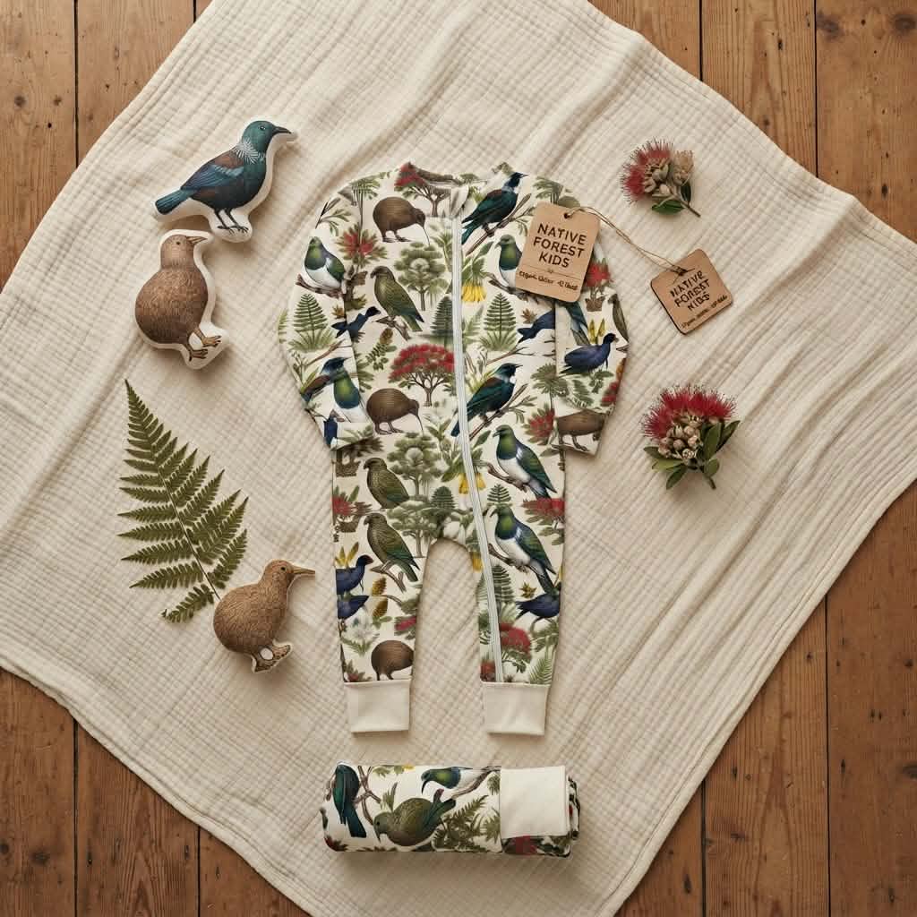 PRE-ORDER 24 NOV: TUI BAMBOO ONESIE Uira