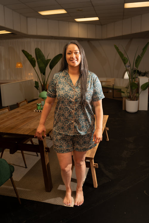 Ladies Te Heu Heu Sleepwear Set naturallyaio