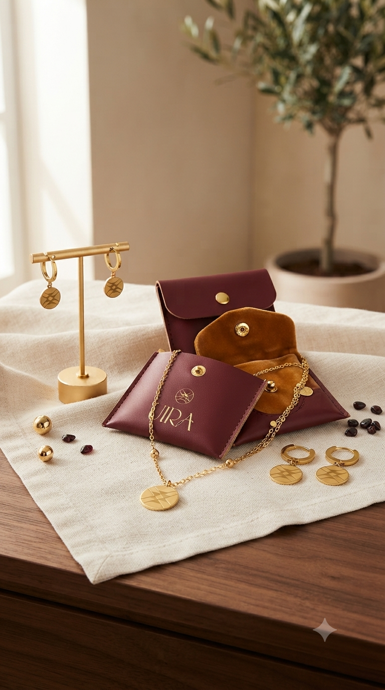 UIRA DOUBLE CHAIN JEWELLERY SET Uira