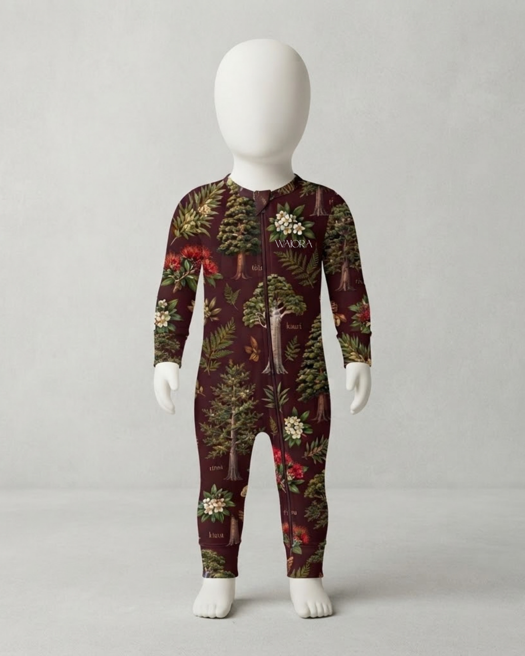 TĀNE MAHUTA BAMBOO ONESIE Uira
