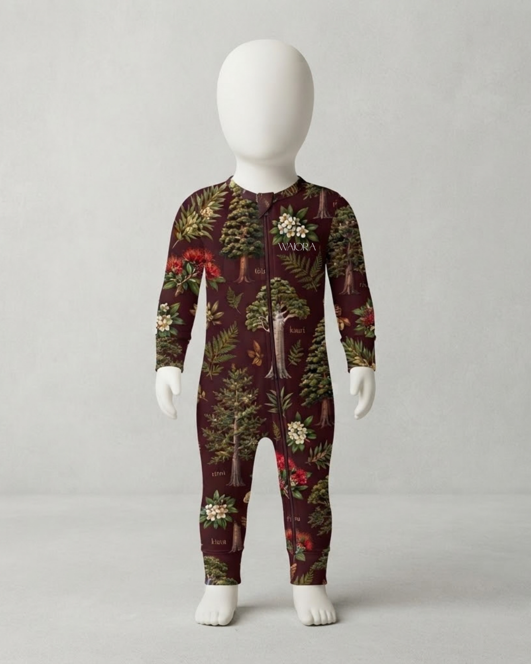 TĀNE MAHUTA BAMBOO ONESIE Uira